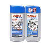 Sonax Xtreme Polish & Wax 2 Hybrid NPT, 500ml + Sonax Xtreme Polish & Wax 3 Hybrid NPT, 500ml, SET