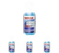 SONAX XTREME ScheibenReiniger 1:100 (25 ml) sorgt sekundenschnell für eine sichere Sicht | Art-Nr. 02711000 (Packung mit 4)