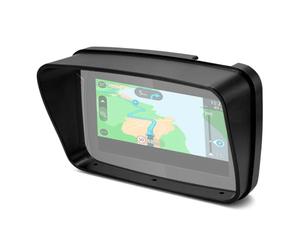 Sonnenblende für TomTom Rider 500 550 -Motorrad-Navi Halterung für TomTom Rider 500 550, GPS Halterung Zubehör für E Ride Navi Außeneinsatz Navigationsgerät, Blendschutz Sonnenschutz und Regenschutz