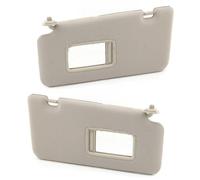 Sonnenblende Mit Spiegel Zubehör Für Nissan Für Tiida 2005-2010 Auto Sonnenblende Frontscheibe Antidazzle Sonnenschutz Auto(2Pc)