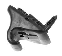 Sonnenblendenclip für Auto, Universeller Visierhalterungsclip Schwarz | Kunststoff und Gummi, Rutsch Lage, Schnelle Ersetzung, für Innenraum Reparatur, Tägliche Nutzung, Brillenetui Sonnenblende