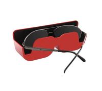 Sonnenbrillenhalter für Auto, halboffener selbstklebender Schutz-Organizer | Brillenhalter mit Samtfutter | für Fahrer, Autos, LKWs, SUVs, Wohnmobile, Limousinen