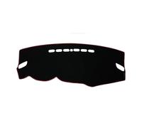 Sonnenschutz Abdeckung Pad Für Mitsubishi Für Outlander 3 2013 2014 2015 2016 2017 2018 2019 2020 2021 Dash Mat Teppiche Auto Dashboard Abdeckung(LHD Polyester-Red edge)