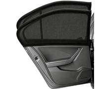 Sonnenschutz Auto 2 Pack Atmungsaktives Mesh UV Schutz | Moskitonetz Autofenster für Camping Baby Privatsphäre Familie