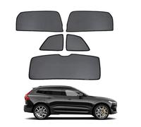Sonnenschutz Auto Magnetisch Vorhang für Volvo XC60 2ND 2017-2023 UV Schutz Seitenscheiben Fenster Sonnenblende Zubehör Für Baby Kinder Erwachsene Haustiere Schwarz,5pcs