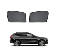 Sonnenschutz Auto Magnetisch Vorhang für Volvo XC60 2ND 2017-2023 UV Schutz Seitenscheiben Fenster Sonnenblende Zubehör Für Baby Kinder Erwachsene Haustiere Schwarz,2pcs- Front Door