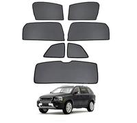 Sonnenschutz Auto Magnetisch Vorhang für Volvo XC90 2002-2014 XC 90 UV Schutz Seitenscheiben Fenster Sonnenblende Zubehör Für Baby Kinder Erwachsene Haustiere Schwarz,7pcs