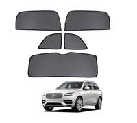 Sonnenschutz Auto Magnetisch Vorhang für Volvo XC90 2015-2023 XC 90 UV Schutz Seitenscheiben Fenster Sonnenblende Zubehör Für Baby Kinder Erwachsene Haustiere Schwarz,5pcs