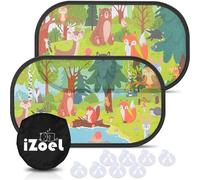 Sonnenschutz Auto Seitenscheibe Kinder Baby UV Schutz Elefant Tier