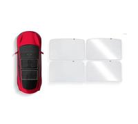 Sonnenschutz Frontscheiben Für Tesla Für Modell Y 3 Für Highland 2024-2020 Dach-Sonnenschutz, Schiebedach-Schatten, 2-in-1-Schicht-Sonnenschutz, UV-Schutz(M3 Gray)