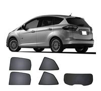 ClimAir Sonniboy Komplett-Set ABC SchwarzSeitlicher Anbau für FORD C-Max II 1.6 Ti EcoBoost TDCi 2.0 Flexifuel LPG 1.0 1.5 ECOnetic Energi