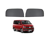 Sonnenschutz für Seitenscheiben Auto Magnetisch Vorhang für Multivan T6 2016-2019 UV Schutz Fenster Sonnenblende Zubehör für Baby Kinder Haustiere Schwarz,2pcs- Rear Door