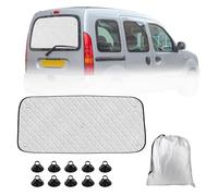 Sonnenschutz Heckscheibe Auto Kompatibel mit Renault Kangoo 2007-2020, Interne Thermomatten Fenster Sichtschutz Fenster UV-Schutz Heckscheibenblende Windschutzscheiben Matte
