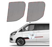 Sonnenschutz Magnetisch für Ford Transit Custom Seitenscheiben, ZATOOTO | 2 Stück, Einfache Montage, Effektiver Sonnenschutz, Gute Belüftung, Insektenschutz, Faltbar, Camping