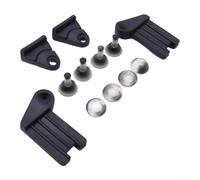Sonnenschutz Reparatursatz für BMW E38 E39 E46 E60 E65 E66 Modelle Heckscheibe Sonnenrollo Visier Ersatzteile Set OE-Nummer Ap368644 Schwarz