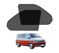 Sonnenschutz Vorderes Seitenfenster für VW T5 T6 SWB LWB, Faltbare Magnetisch Autoscheiben Sonnenschutz Sichtschutz Fenster Verdunkelung Innen, UV-Schutz, Atmungsaktiv, Hitzeschutz, Mückenschutz