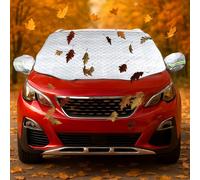 Premium Thermoscheibenschutz mit Seitenspiegelabdeckung, PKW-Frontscheibenabdeckung 147x120 cm