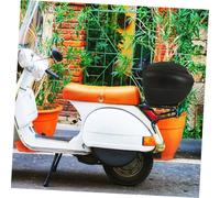 SOPOTUTU Elektroroller Heckkoffer Aus Wasserdichtem Pp-Material Mit Reflektierendem Design Geräumige Motorrad-transportbox Für E-Scooter Wetterfeste Aufbewahrungsbox Für Nachtfahrten