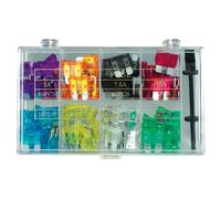 Sortiment Kfz-Sicherungen Standard-EU (19x19x5 mm) 8 Sicherungswerte 80-teilig