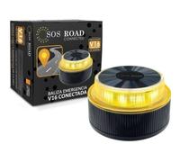 SOS Road Connected LED Warnleuchte V16 Geopositionsfunktion 360° Magnetbefestigung
