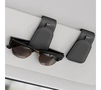 Sotfamily Magnetischer Brillenhalter für Auto Sonnenblende, 2 Stück