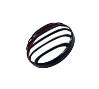 SOUTES Scheinwerfer Zubehör Für H-ONDA Rebel CMX 1100 500 300 CMX300 CMX500 CMX1100 2017 2018 2019 2020 2021 2022 Motorrad-Scheinwerfergitter-Grillschutz-Abdeckungsschutz(Glossy Black)