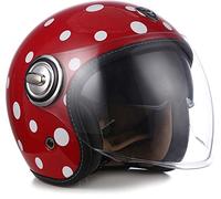 Soxon® SP-888 „Night“ · Jet-Helm · Motorrad-Helm Roller-Helm Scooter-Helm Moped Mofa-Helm Chopper Retro Vespa Vintage Pilot · ECE 22.05 Sonnenvisier Schnellverschluss SlimShell Tasche XS-XL (53-62cm)