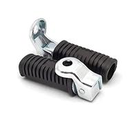 Sozius Fußrasten Set Klappbar Verstärkt passend für Simson S50 S51 S70 SR50 KR51 Schwalbe Star Hercules Prima Optima Ultra Supra, Zündapp C CS GTS KS, Kreidler Flory Florett Mofa Moped Mokick Motorrad