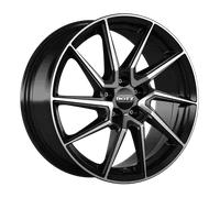 4x 17 Zoll Alufelgen für Hyundai Tucson / Dotz Spa dark 7,5x17 ET38 (B-DE02201)