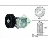 INA | Spannarm, Keilrippenriemen | 534 0185 10