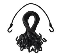 Spanngummi Mit Haken 31cm,15 Stück Elastische Vielzweck Gummi Spanngurte,Strapazierfähige Expander Mit Haken,Für Gepäck, Dachträger, Camping,Outdoor-Aktivitäten