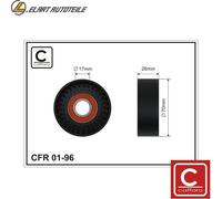 SPANNROLLE KEILRIPPENRIEMEN 01-96 FÜR FORD ESCORT/VI/Turnier KA FIESTA/IV/Box