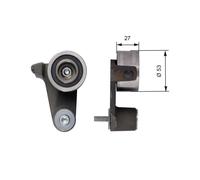 Spannrolle, Zahnriemen GATES T41165