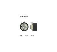 Spannrolle, Zahnriemen SKF VKM 14216 für FORD MAZDA