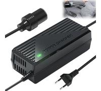 Spannungswandler 230V auf 12V, KFZ Netzadapter 12V 15A 180W, Adapter Zigarettenanzünder Steckdose, AC-DC Spannungswandler KFZ-Netzteil Adapter für Auto-Staubsauger-Ventilator-Kühlschrank-Luftpumpe