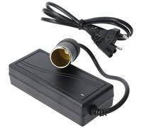 Spannungswandler passend für 12 Volt Kühlboxen, 100-240V AC auf 12V DC mit Zigarettenanzünder-Stecker