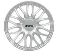 Sparco Radzierblenden Roma - 13-Zoll - Silber - Satz mit 4 Stück