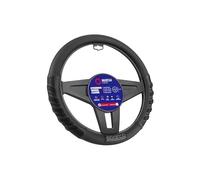 SPARCO S101 - Universal Car Steering Wheel Cover, Black Color.