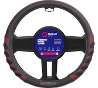 SPARCO S101 - Universal Car Steering Wheel Cover, Red Color.