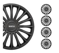 Sparco Satz Sparco Radzierblenden Treviso 14-Zoll Schwarz