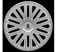 SPARCO SPC1585SV Satz Radzierblenden Bergamo 15-Zoll Silber