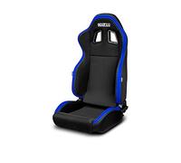 Sparco Sportsitz R100 MY22 Schwarz/Blau (Verstellbar), Black