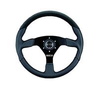 Sparco Universelles Sportlenkrad 'L505' - Schwarz Leder - Diameter 350mm Schwartz