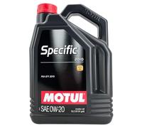 Motoröl MOTUL 112791 SPECIFIC 2010 0W-20 für