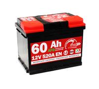 SPEED Autobatterie EFB 12V 60Ah 520A rechts 242x175x190 mm