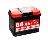 SPEED L264 Autobatterie Blei-Säure 12V 64Ah 580A rechts 242x175x190 mm