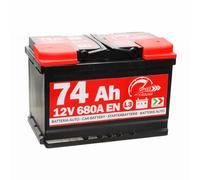 SPEED L374 Autobatterie Blei-Säure 12V 74Ah 680A rechts 278x175x190 mm