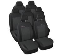 Spezifisch Sitzbezüge Schonbezüge für Seat Seat Alhambra II + Kindersitz 7-Sitze