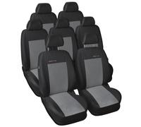 Spezifisch Sitzbezüge Schonbezüge für Seat Seat Alhambra II + Kindersitz 7-Sitze