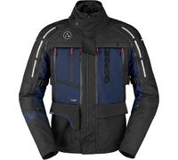 Spidi 4 Season V3 H2Out wasserdichte Textil Jacke, schwarz-blau, Größe M für Männer